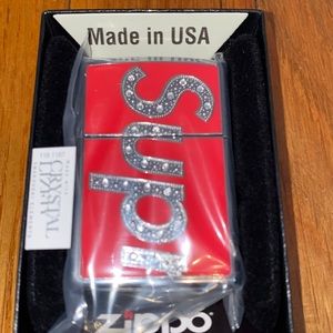 Supreme Swarovski Accessory Red